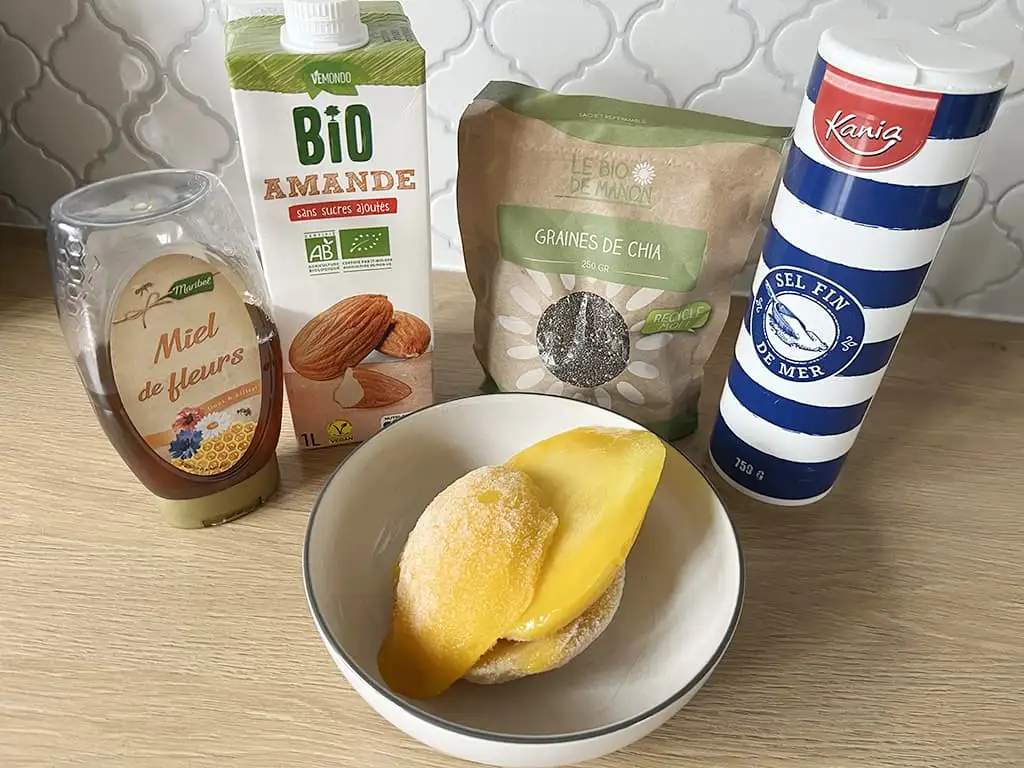 Mango-Smoothie zutaten