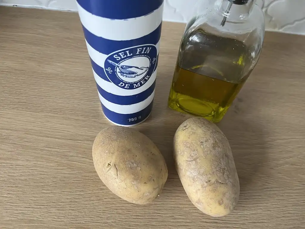Kartoffelchips aus dem Airfryer zutaten