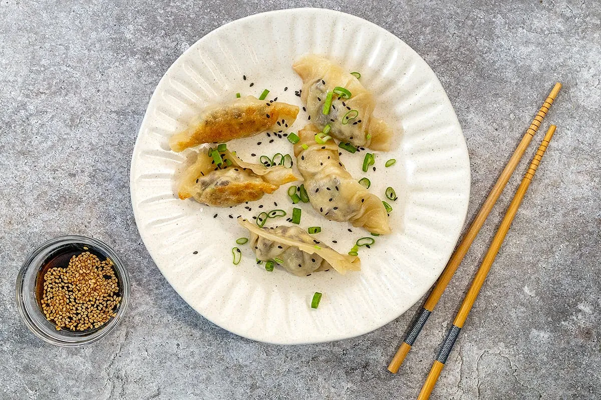 Gyoza mit Hähnchenfüllung – einfach selbst zu machen