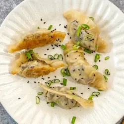 Rezept: Gyoza mit Hähnchenfüllung