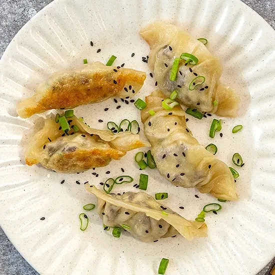 Rezept: Gyoza mit Hähnchenfüllung